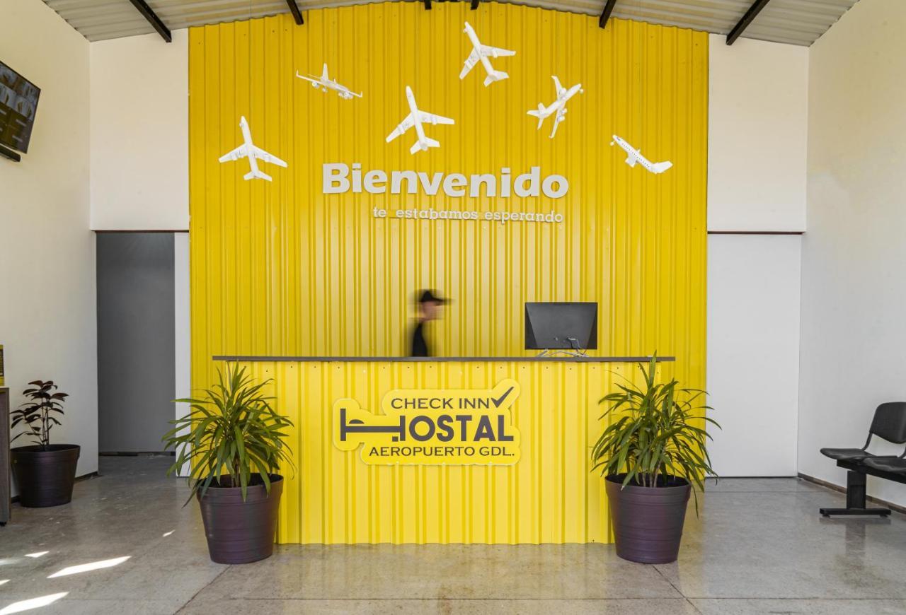 Check Inn Hostal Aeropuerto Gdl Las Pintas Luaran gambar